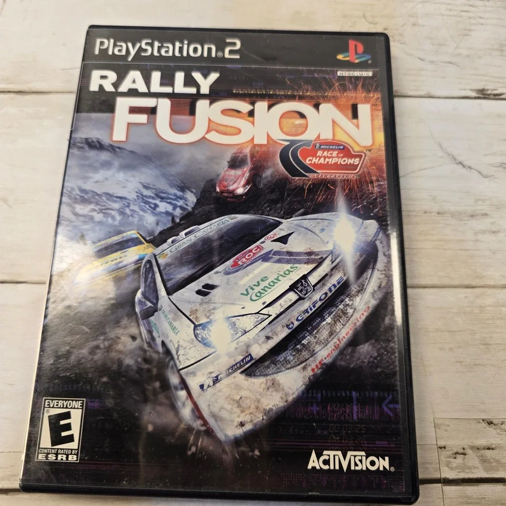 Rally Fusion Race of Champions‎ Sony PlayStation 2 PS2 Activision 2002 Complete